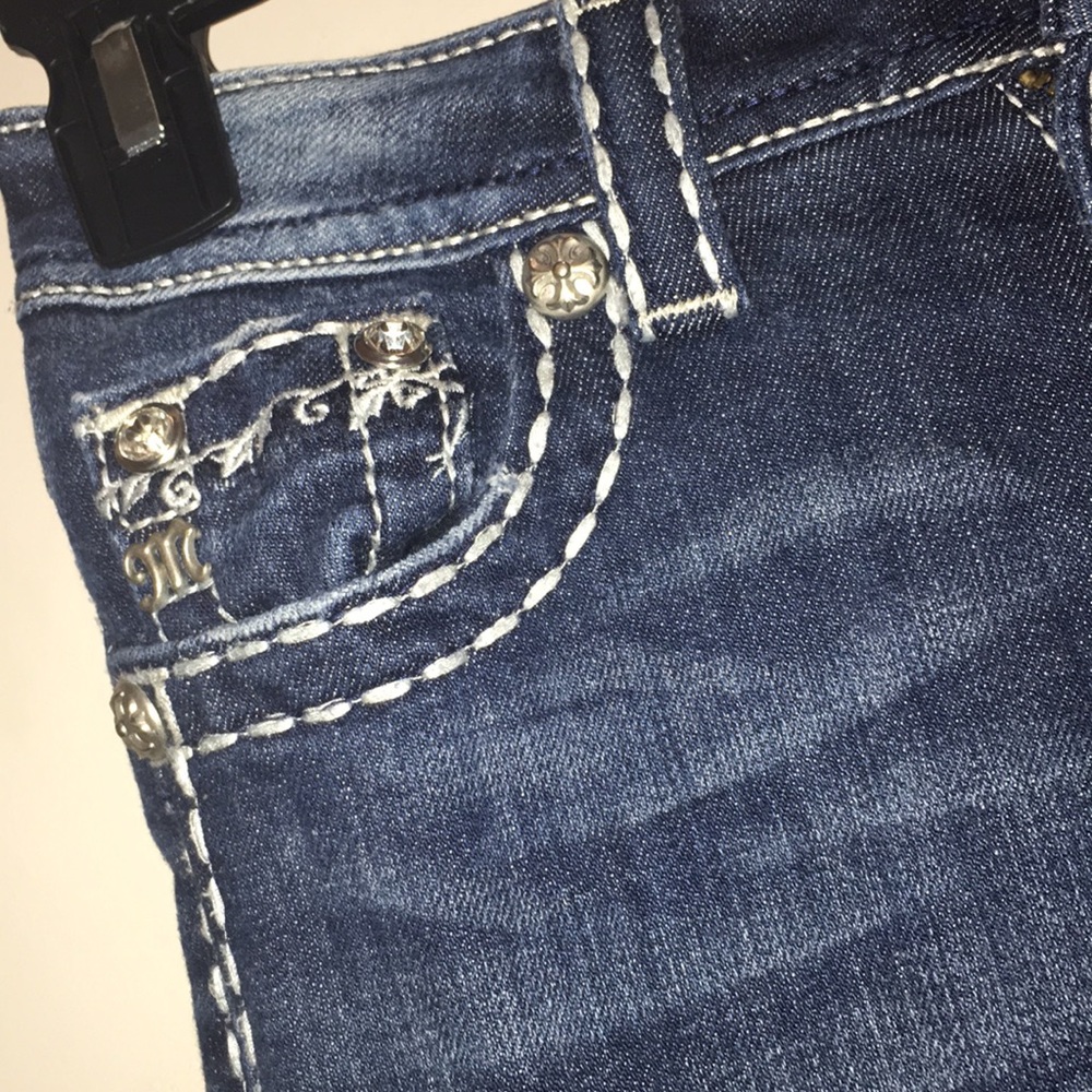 Size 12 boot cut miss me jeans
